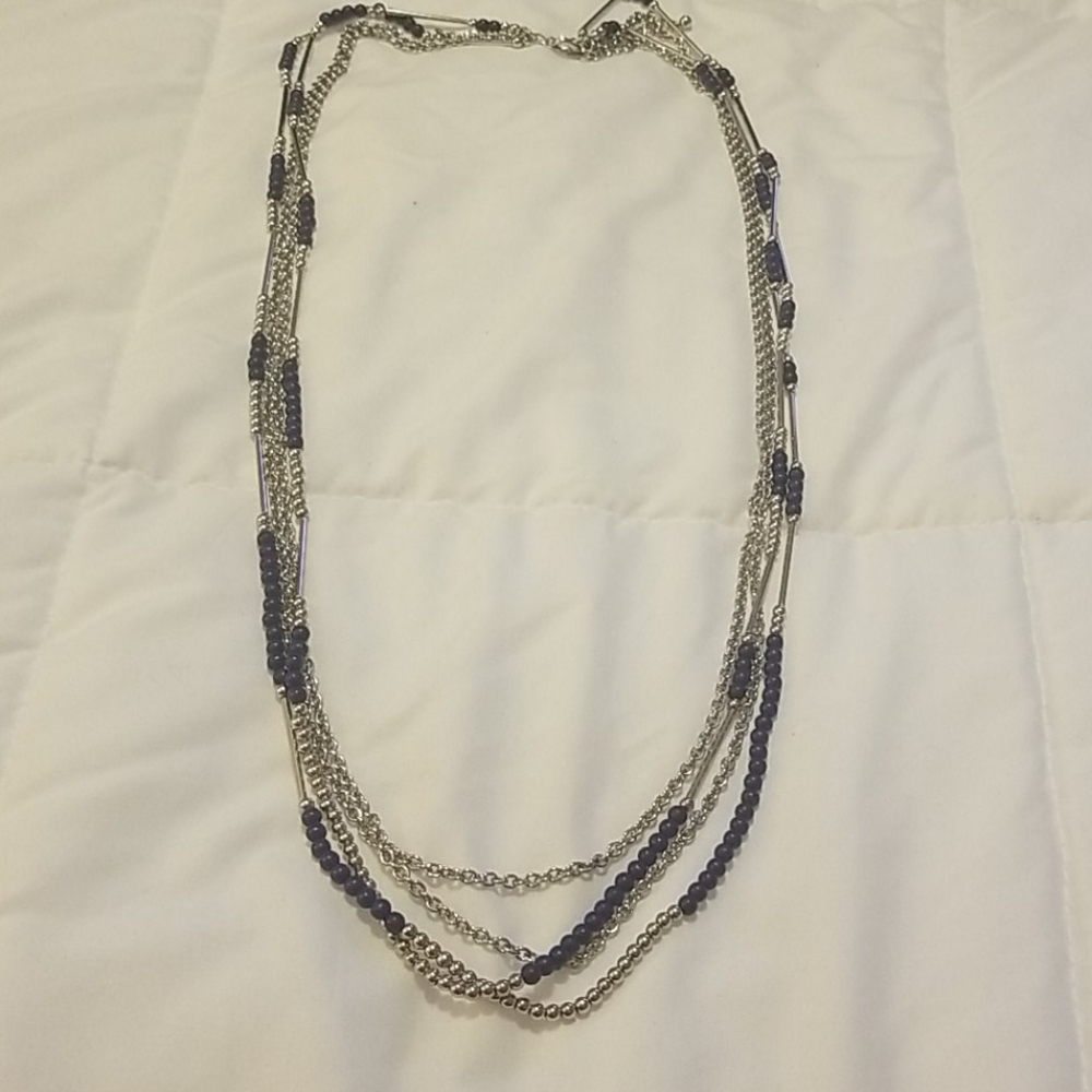 Premier Designs "True Blue" necklace